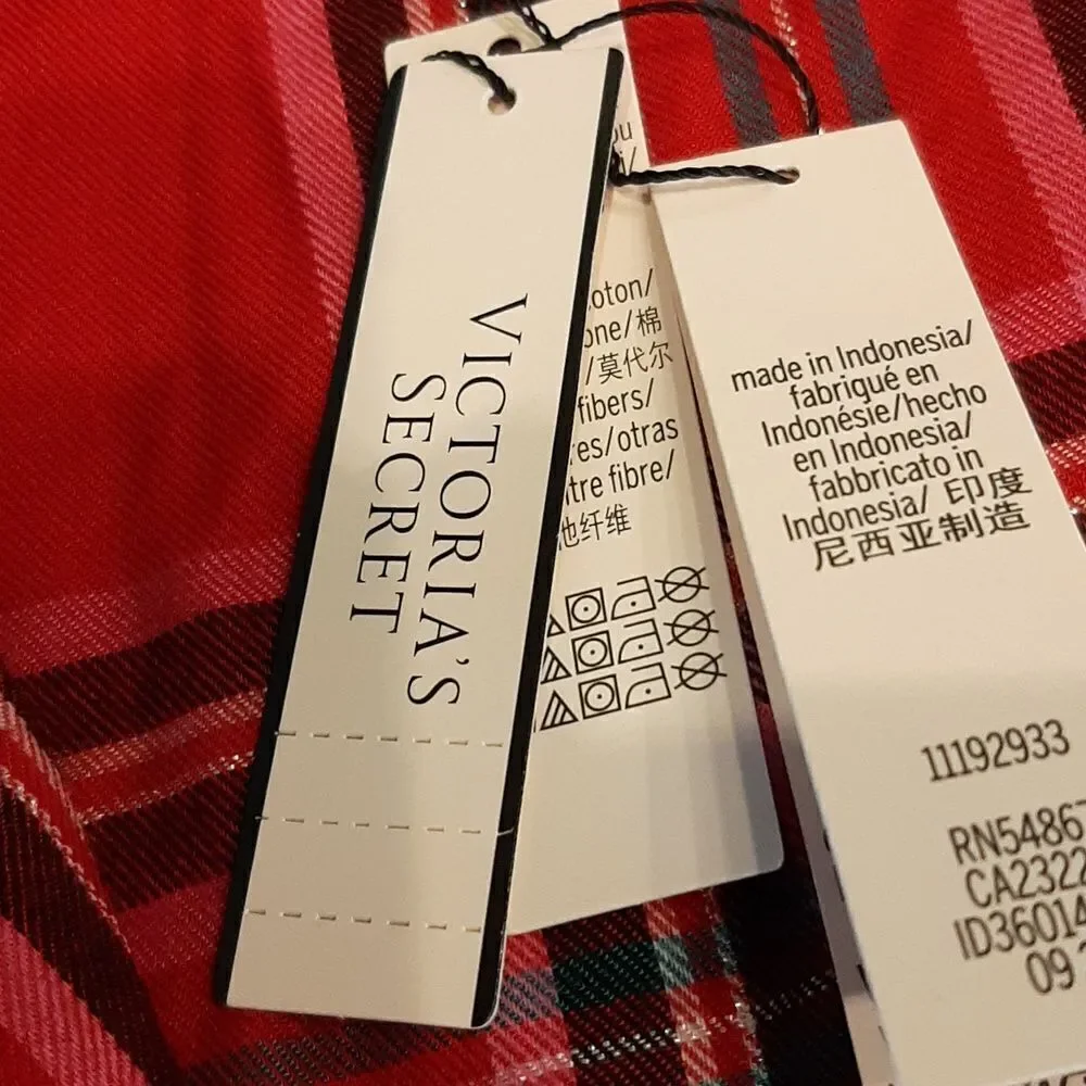 Victoria's Secret Pajama Top with Hair Tie